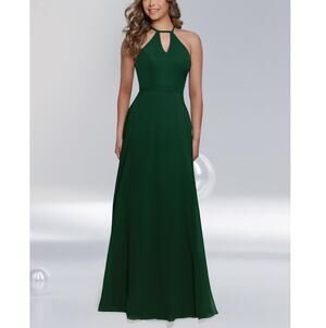 New KANALI K Hunter Halter Neck A-line Bridesmaid Gown Size 12 PROM FAST SHIP!